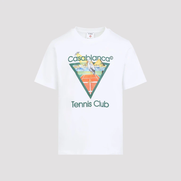 CASABLANCA - Casablanca Tennis Club T-shirt