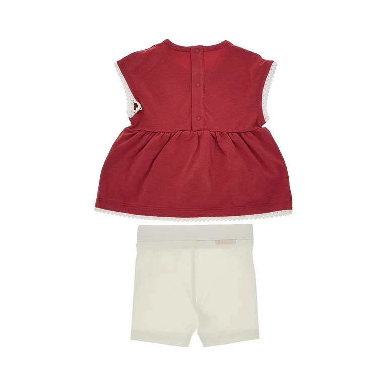 MONCLER Cotton jersey two-piece set Kids 2Y