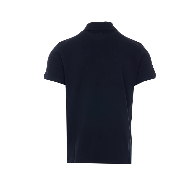 Ami Alexandre Matiussi T-Shirts And Polos Black Cotton - Men