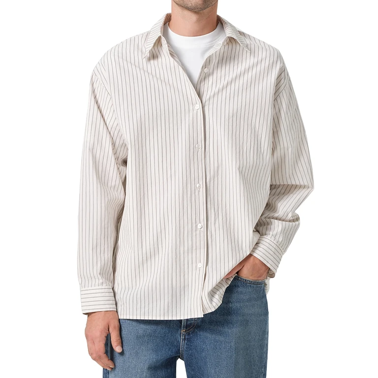 Agolde Aurel Long Sleeve Printed Shirt