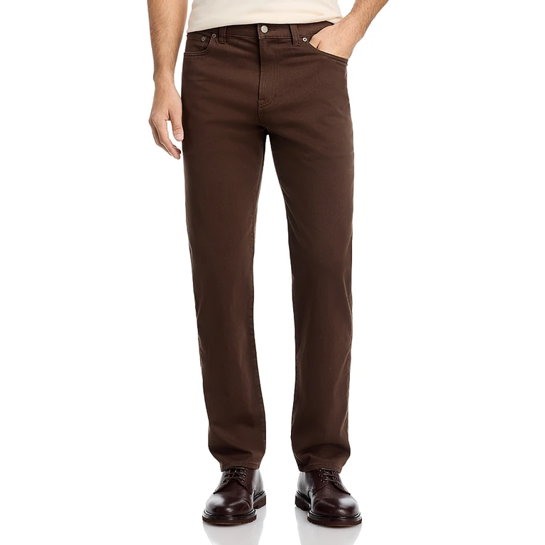 Madewell 1991 Straight Fit Allday Jeans in Raw Umber