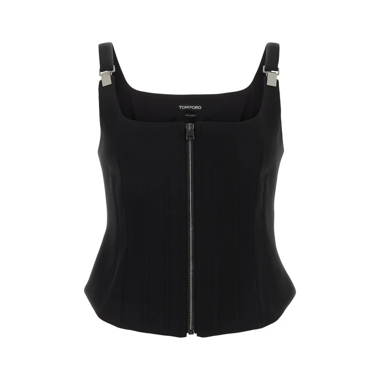 Tom Ford Black T-shirts And Polos