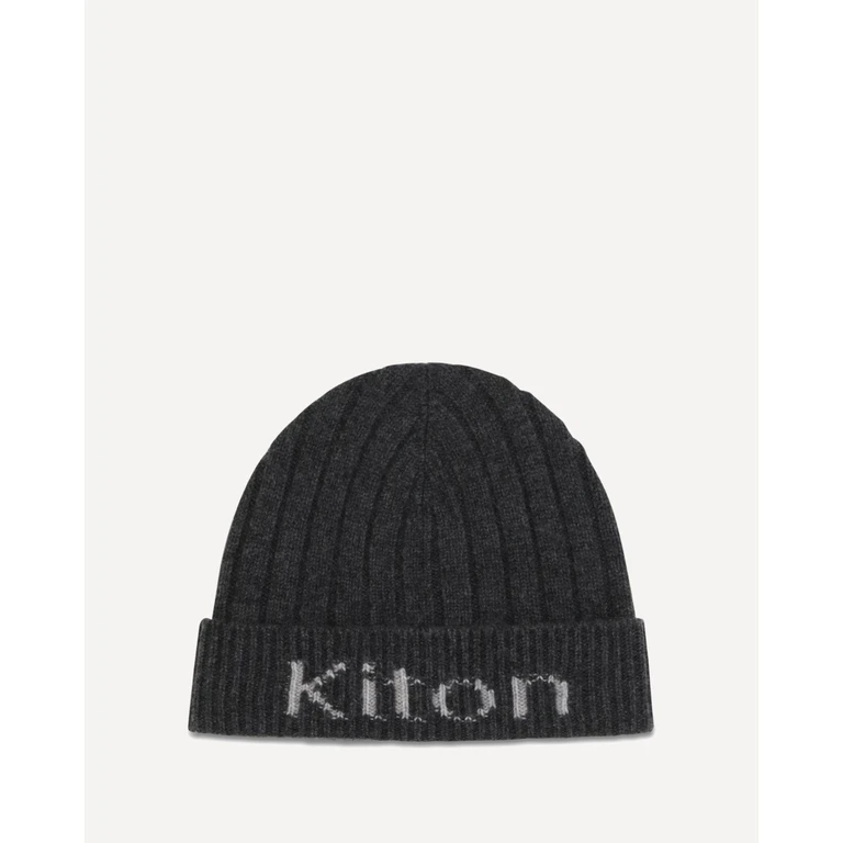 KITON Wool Beanie Hat Male UNI