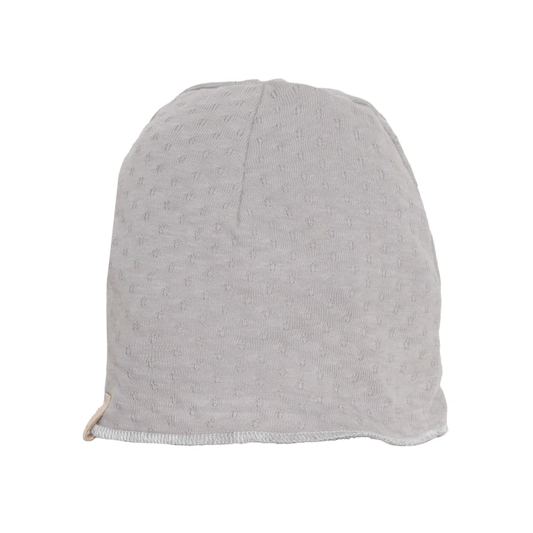 One More In The Family Pink newborn hat Beige Cotton - Unisex