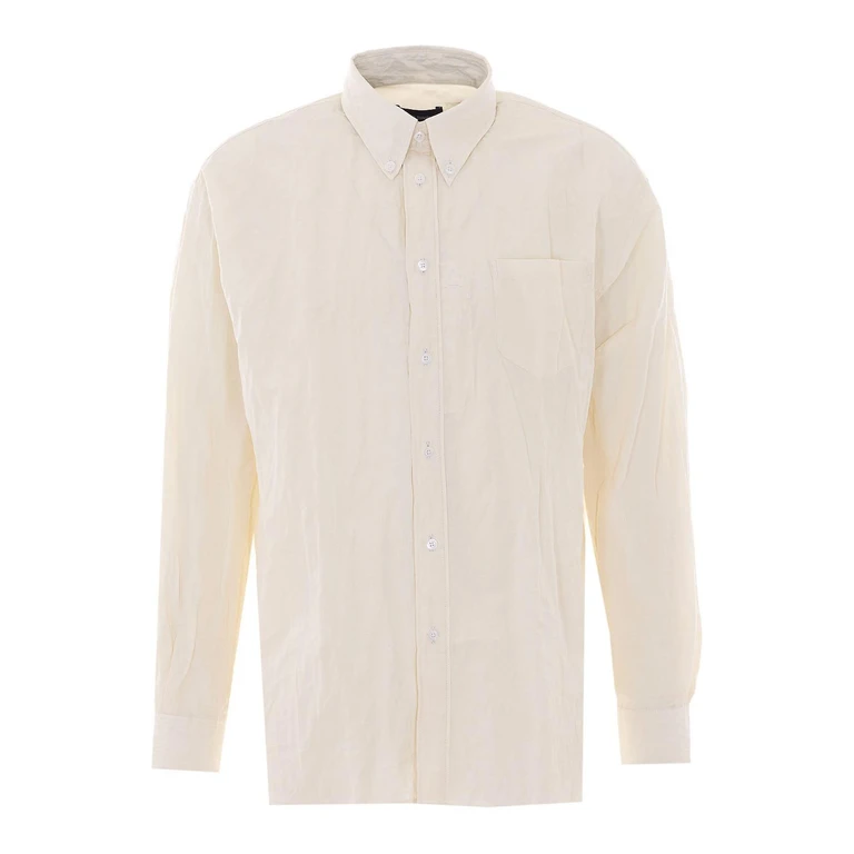 Willy Chavarria Chemise - Beige