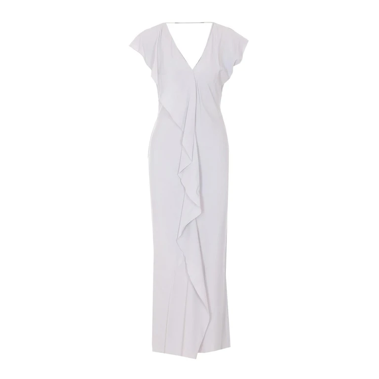 Patrizia Pepe Robe Au Genou - Gris