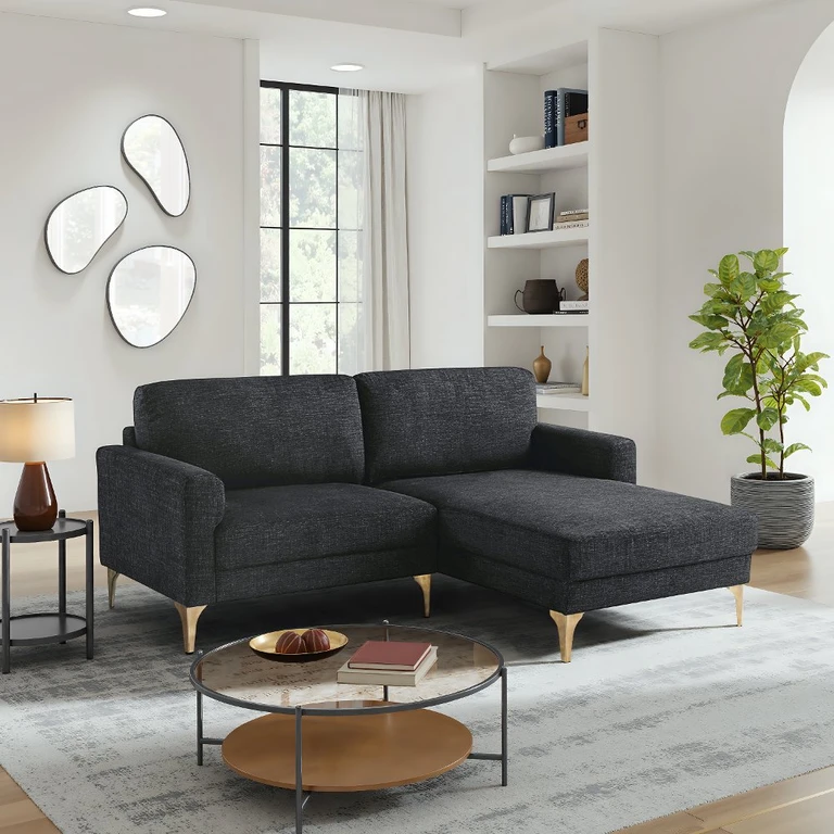 Marta Ivory Sectional Sofa