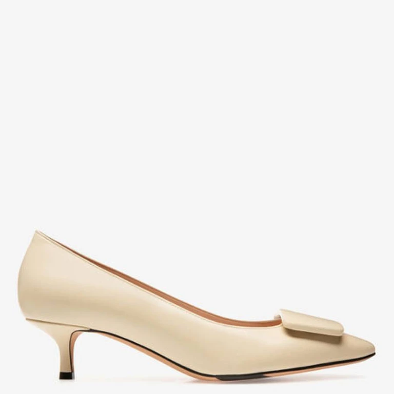 Bally Claudie 45 Leather Pumps