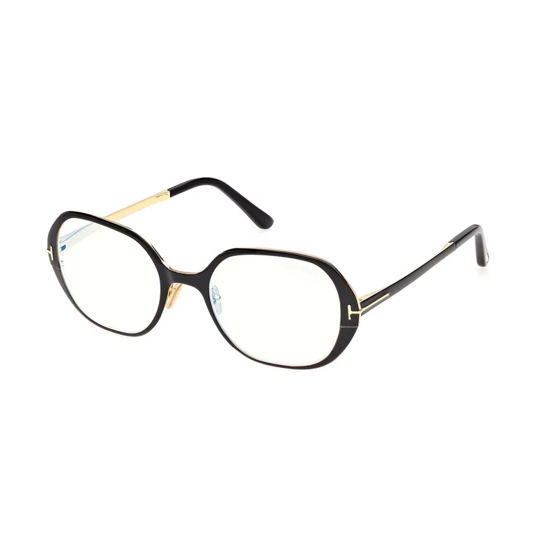 Tom Ford Demo Geometric Ladies Eyeglasses FT6137-B 001 52