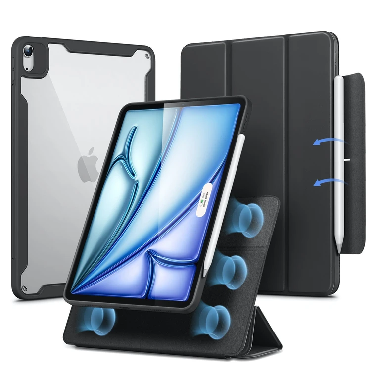 ESR iPad Air 11 (2024) Rebound Transformation Bundle - Noir