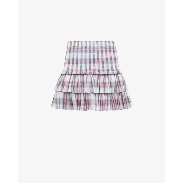 Jupe Naomi - Femme - Écru-rose - Taille34 - Marant Étoile
