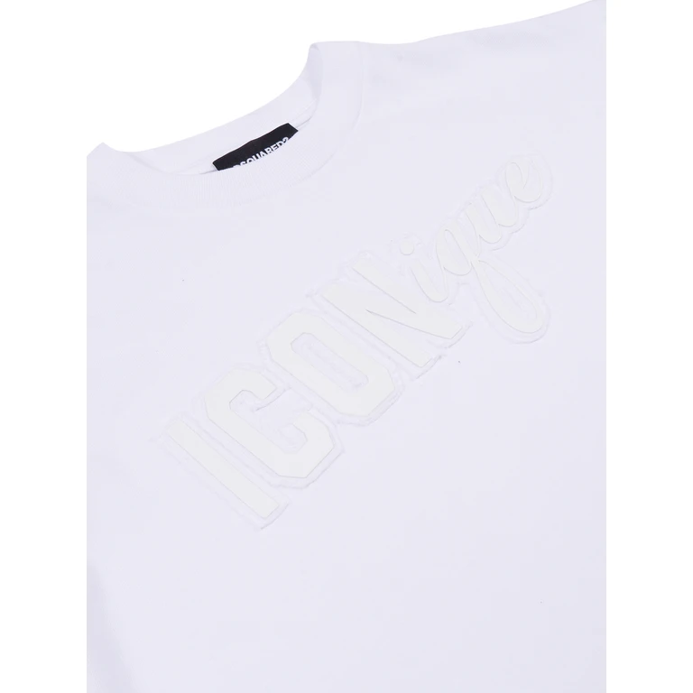 D-Squared2 T-Shirts White Cotton Short Sleeves T-shirt