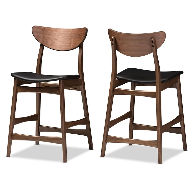 Lalina Brown Counter Height Stool (Set of 2)