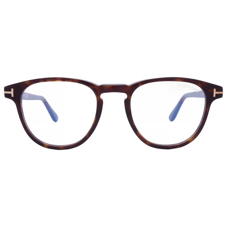 Tom Ford Blue Light Block Oval Unisex Eyeglasses FT5899-B 052 48