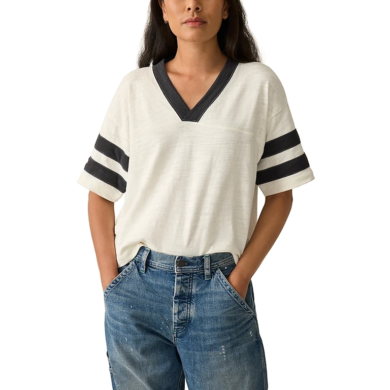 Faherty Sunwashed Varsity Tee