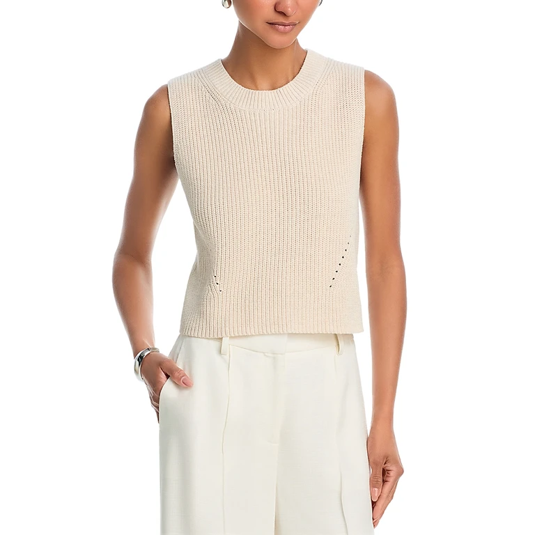 French Connection Mozart Crewneck Vest