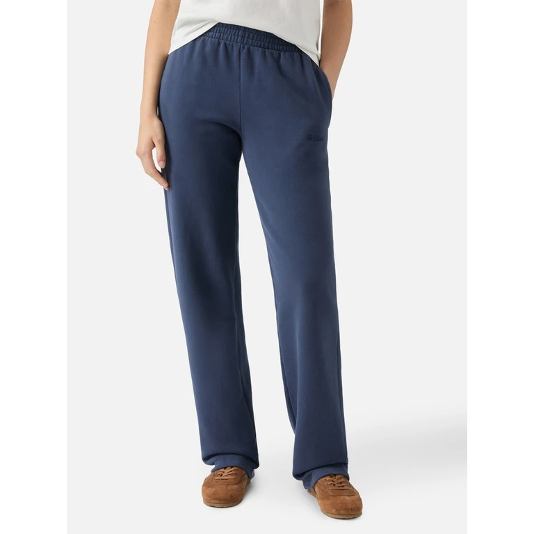 Mc2 Saint Barth Deena Straight-Hem Joggers Navy Blue Pant - Women