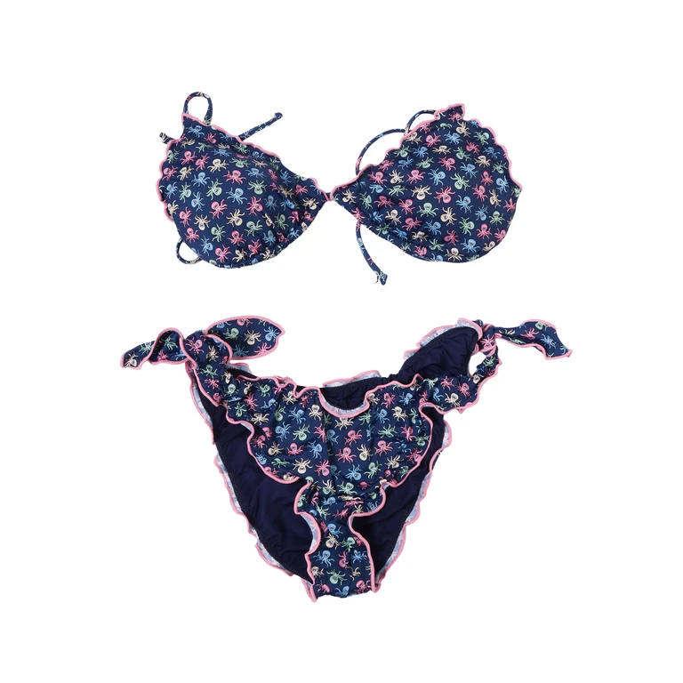 Mc2 Saint Barth Sarius-Polpy Multi 61 Blue Polyamide Elastane Bikini