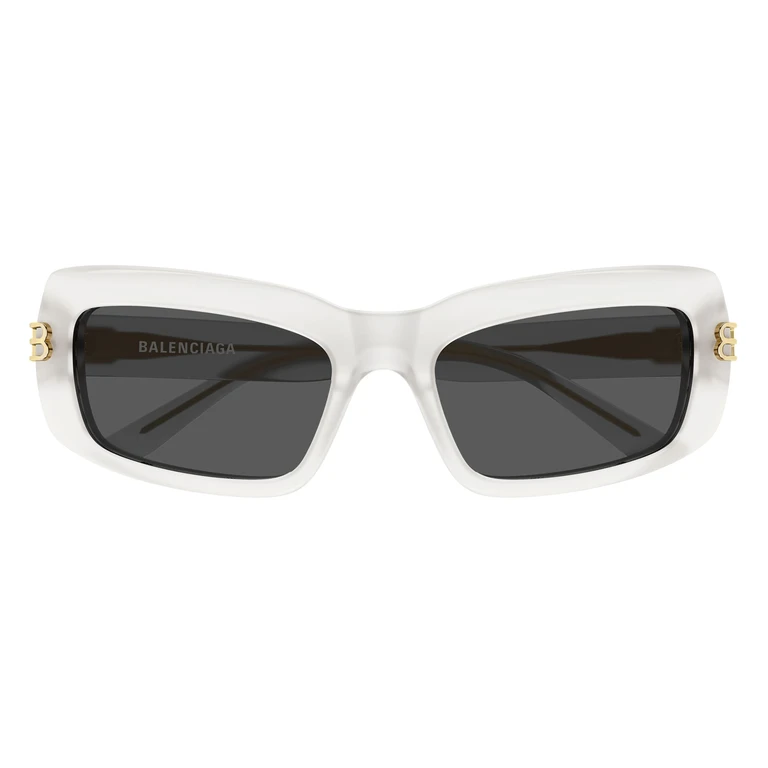 Balenciaga Bb0432s-003 - White Recycled Acetate Sunglasses - Women