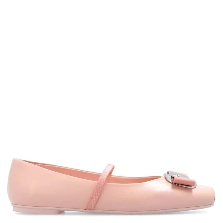 Ferragamo Vara Plate Zina Ballet Flats
