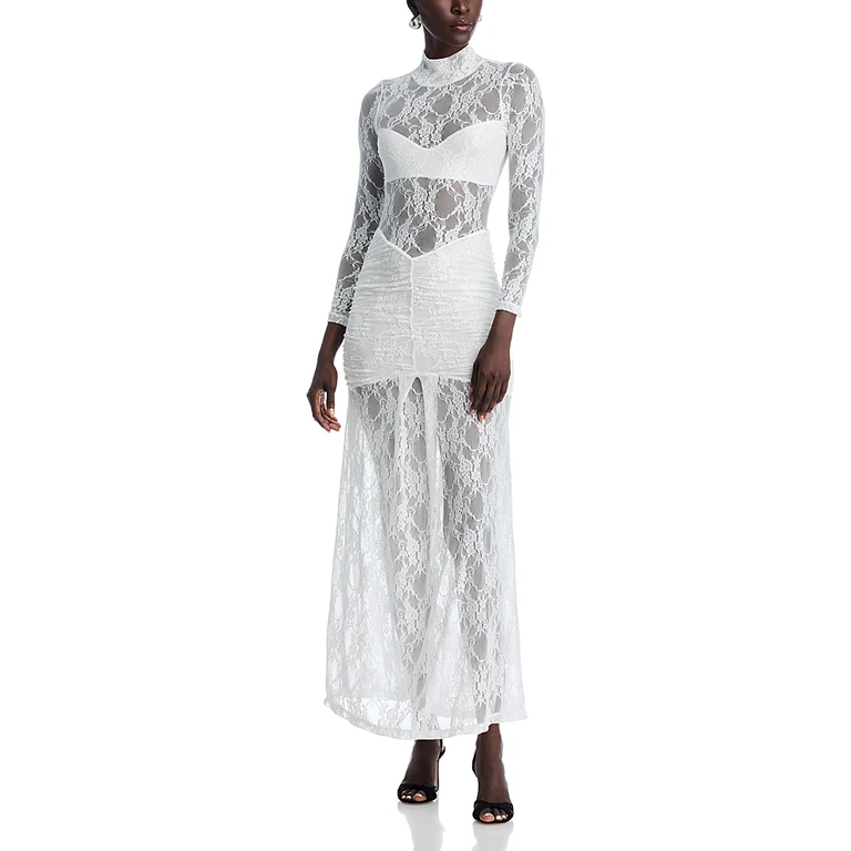 Nightcap Drop Wait Lace Maxi Dress