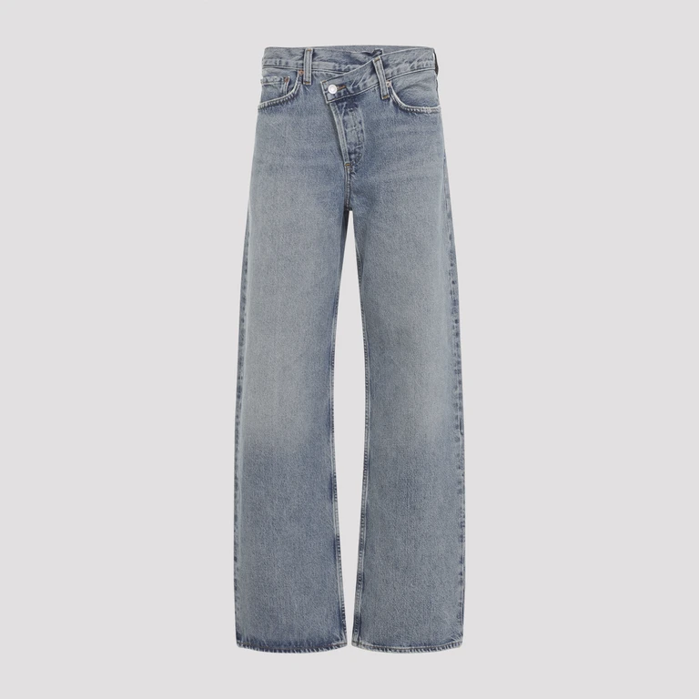 Agolde Jean Droit - Bleu
