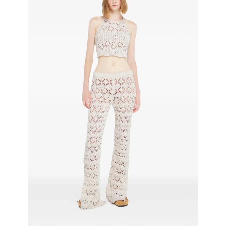 Alanui Lagoon Crochet Trousers