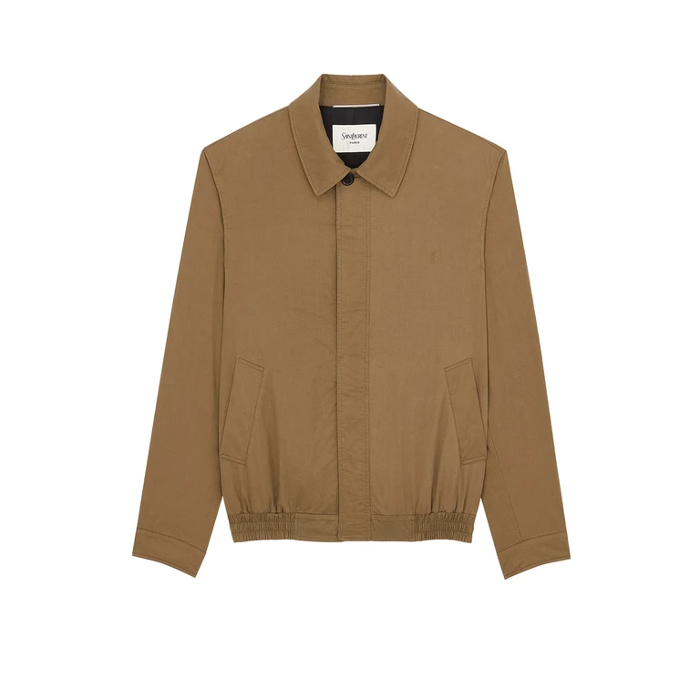 Saint Laurent Cassandre Cotton Jacket