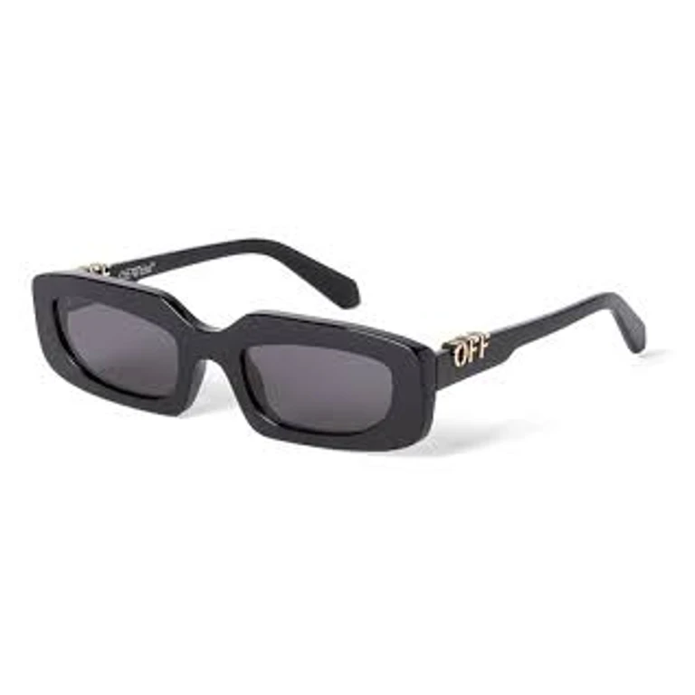 Off-White RENTON Dark Grey Rectangular Unisex Sunglasses OERI13C 1007 52