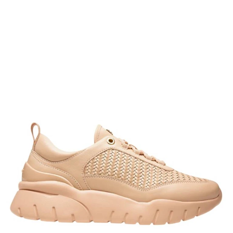 Bally Biara Woven Leather Low-Top Sneakers