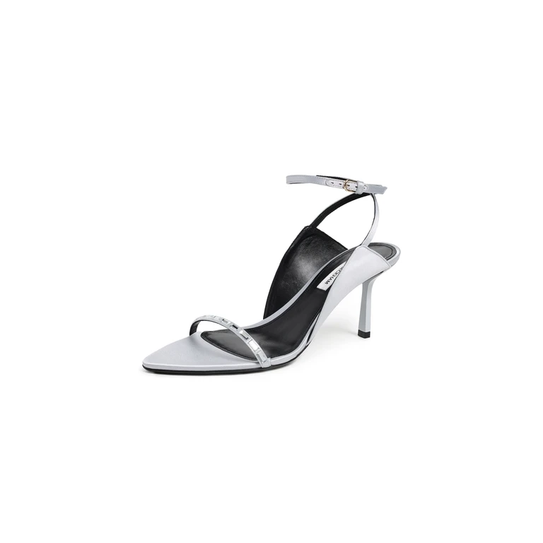 Victoria Beckham Eliza Embellished Sandals Magnesium 37