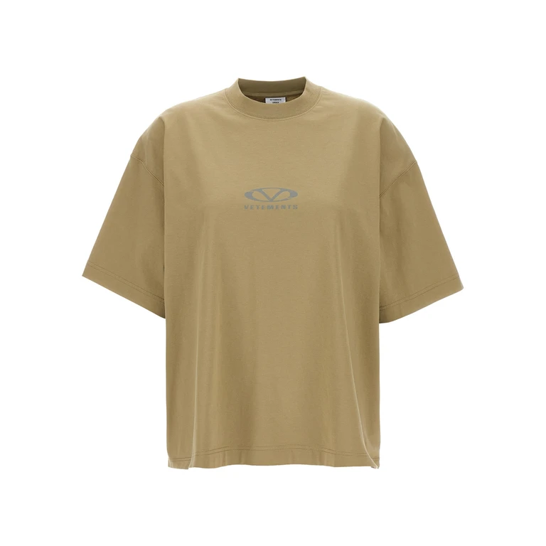 VETEMENTS oval Logo T-shirt