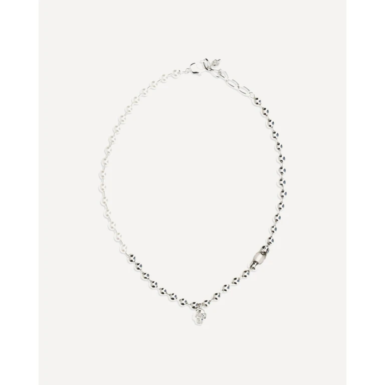 ALEXANDER McQUEEN Pearl skull Necklace Male UNI