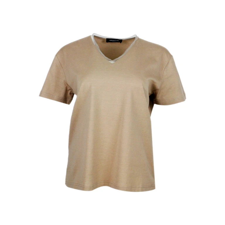 Fabiana Filippi T-shirts and Polos White 100co - Women