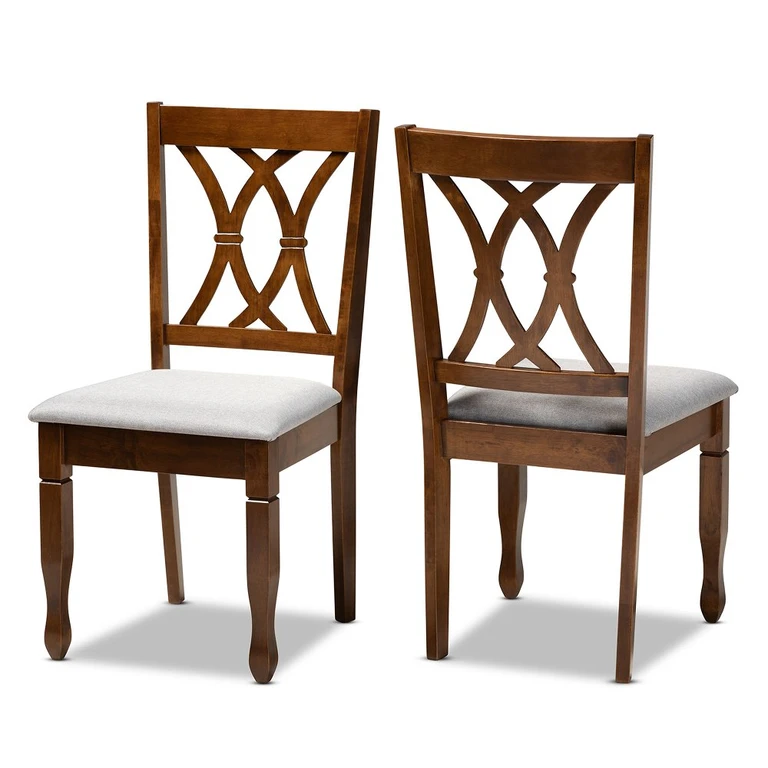Augustine Brown Dining Room Chair (Set of 2)