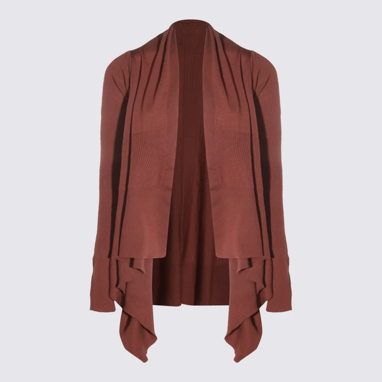 Rick Owens Brown Knitwear