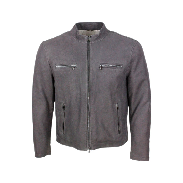 Barba Napoli Veste Casual - Marron Foncé
