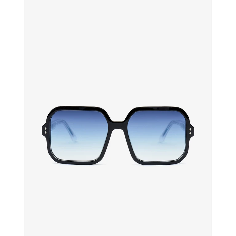 Lunettes De Soleil Livia - Femme - Noir-gris Azur - - Isabel Marant