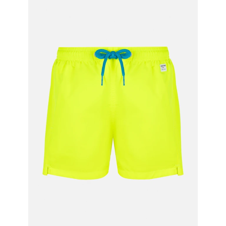 Mc2 Saint Barth Jean Lighting Pantone Lightweight Fluo Yellow Swim Shorts Pantone Special Edition Swimshort