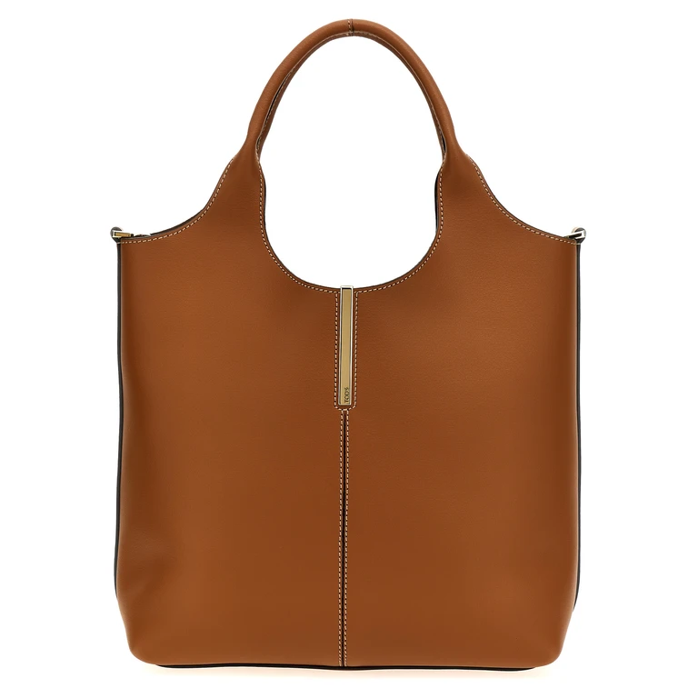 Tod's Brown Calfskin Tote Bag - Women (TO301748BM)