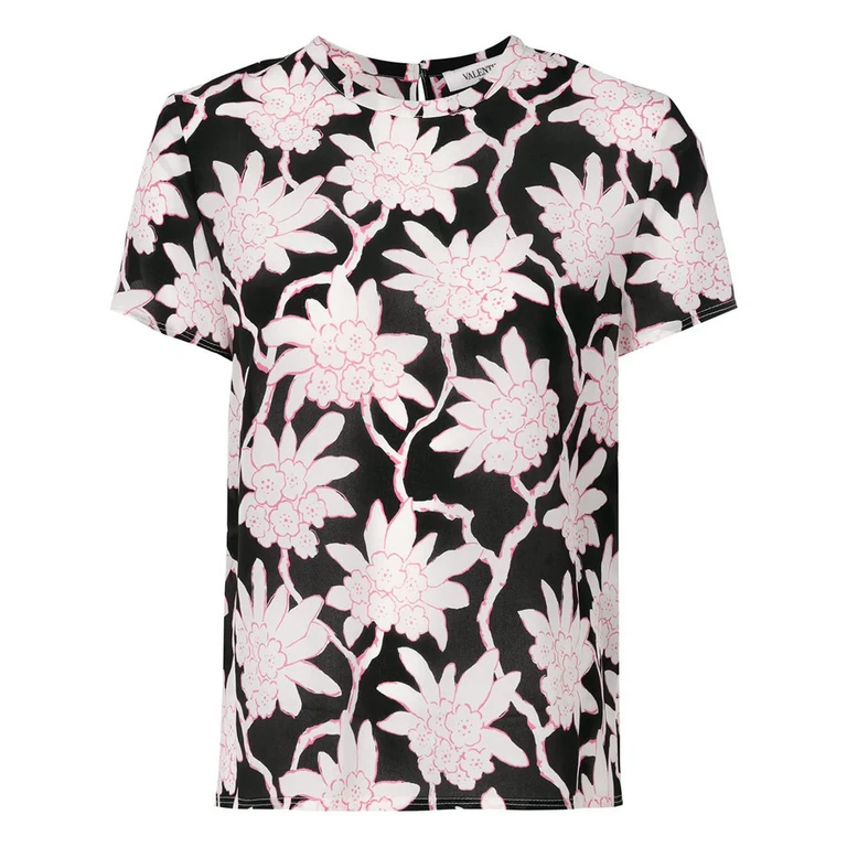 Valentino Garavani Floral-Print T-Shirt
