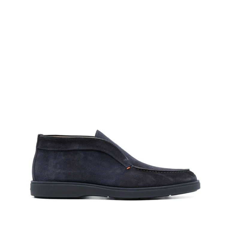 Santoni Suede Loafers