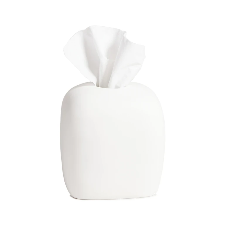 TF DESIGN Tissue Box White One Size
