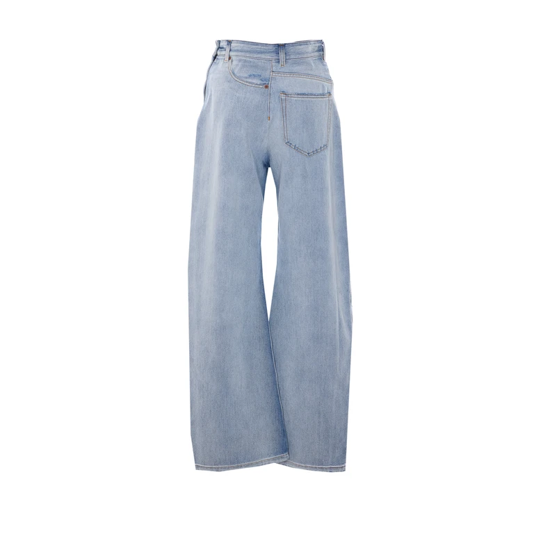 Mm6 Maison Margiela Jeans Blue Cotton - Women