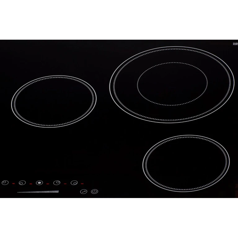Summit 30" Wide 208-240V 5-Burner Electric Cooktop - Black