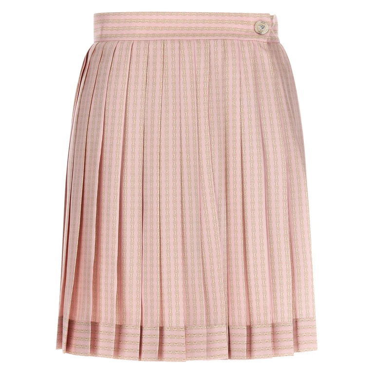Multicolor Silk Long Skirt - Women