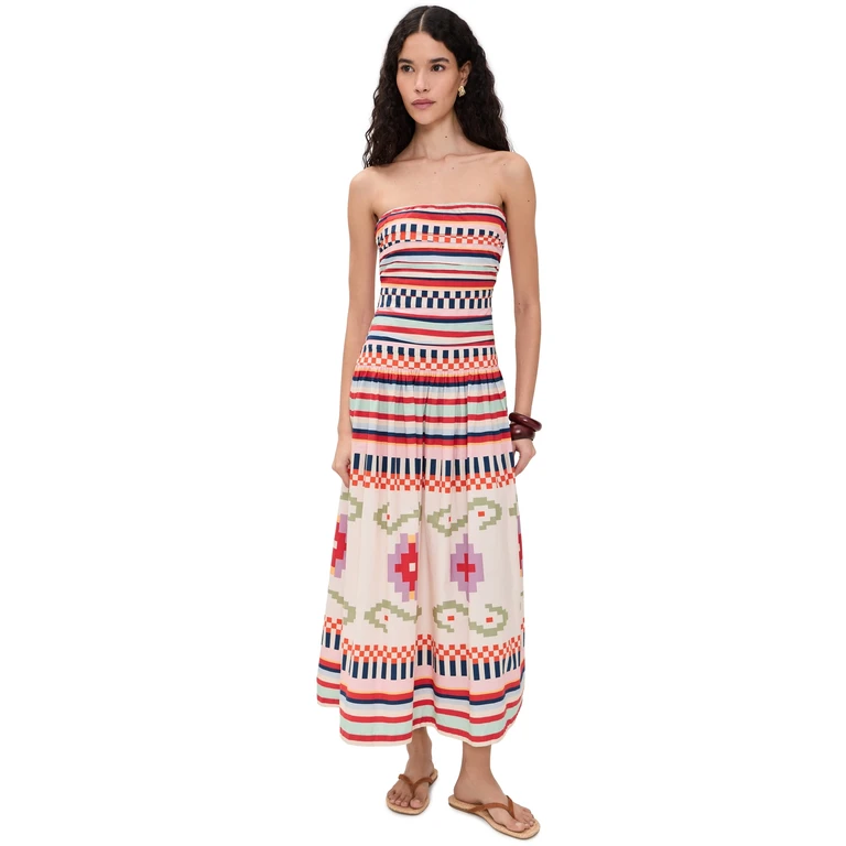 Carolina K Malla Dress Off White XL