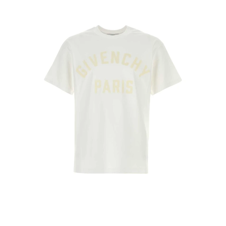 Givenchy Bm71nk3yrs 255 Beigeblack Exterior: Cotton T-shirt