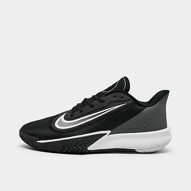 Nike Men's Precision 7 Basketball Shoes in White/Light Orewood Brown/Phantom Size: 7.0