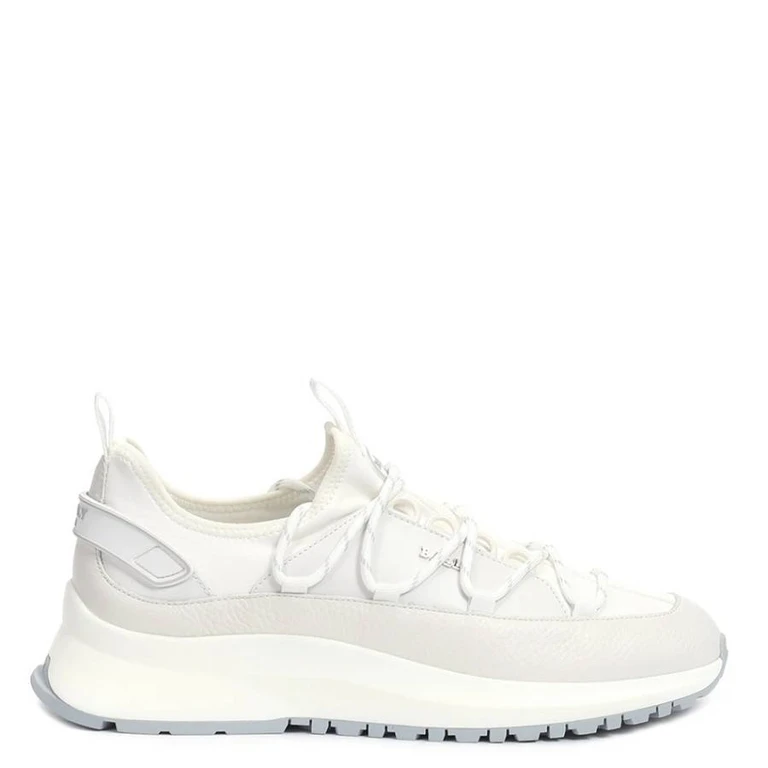 Bally Delys White Leather Sneakers